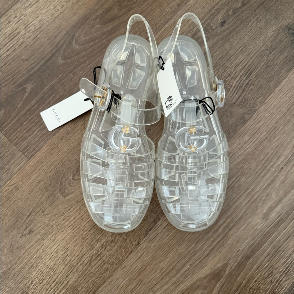 Gucci Jelly Fisherman Sandal NWT